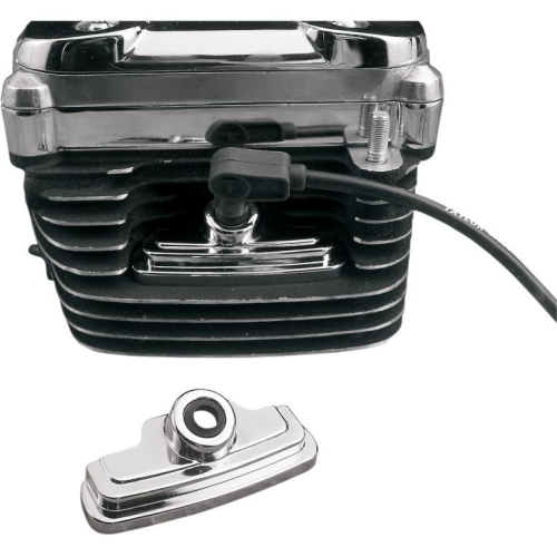 Drag Specialties - Drag Specialties Chrome Headbolt/Spark Plug Covers - DS-305003