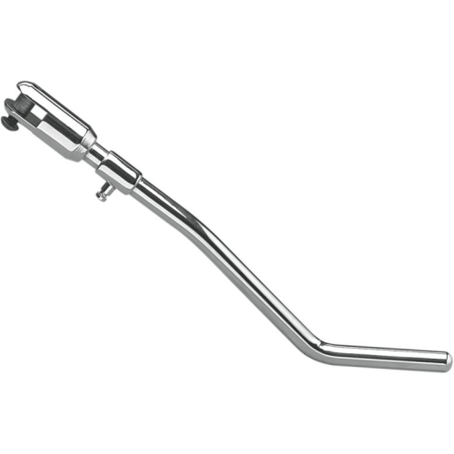 Drag Specialties - Drag Specialties Chrome Kickstand - Flat Bottom, Stock Length (9 1/2in. L) - DS-240049