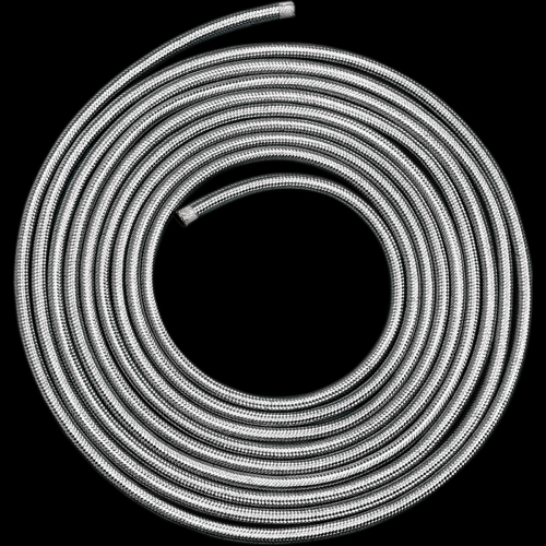 Drag Specialties - Drag Specialties Stainless Steel Braided Hose - 5/16in x 6ft - DS-096616