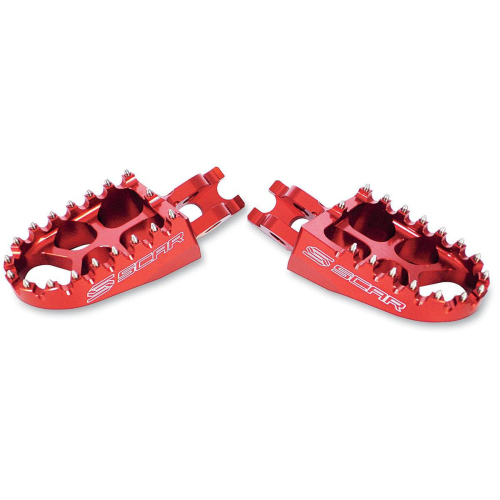 Twin Air - Twin Air Evolution Footpegs - Red - 4512R