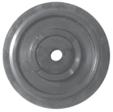 PPD Group - PPD Group Idler Wheel - 5.630in. x .625in. - Black - R5630A-2-001A