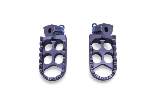 Twin Air - Twin Air Standard Footpegs - Titanium - 5211