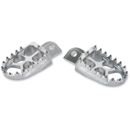 Twin Air - Twin Air Evolution Footpegs - Silver - 3513