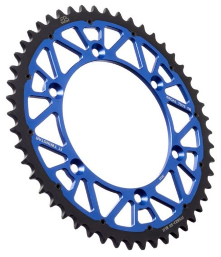 JT Sprockets - JT Sprockets Twinstar Rear Sprocket - 50 Tooth - JTX822.50BLU