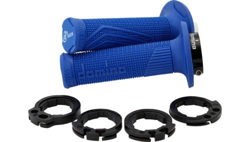 Domino - Domino D-Lock Grips - Blue - D10046C4800A9-0