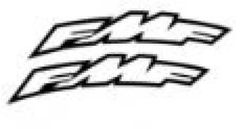 FMF Racing - FMF Racing Side Arch Sticker - Small - 10 Pack - 012490