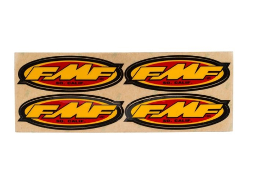 FMF Racing - FMF Racing 5in. Team Fender Stickers - 4pcs - 014835