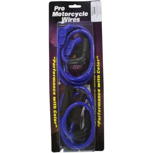 Sumax - Sumax 8mm Custom-Colored Plug Wires - Blue - S20638