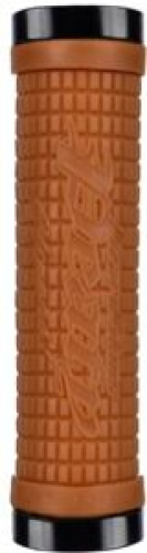 Oury Grips - Oury Grips Dual-Clamp Lock On Peaty Grip - Gum - LOPDS650