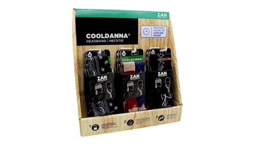 Bobster Eyewear - Bobster Eyewear Zan Polyester Cooldanna Pre-Pack Display - 13 X 4 X 12. - 18 PC - DISPF-ZCPBS