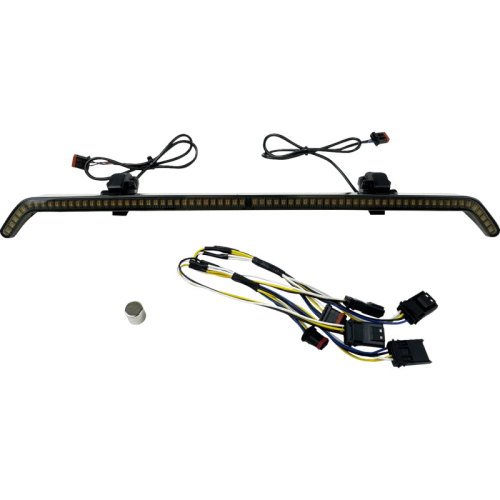 Custom Dynamics - Custom Dynamics Center Fairing Vent Trim with Turn Signals - CD-RG23-C-B