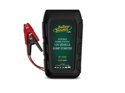 Battery Tender - Battery Tender Power Station with 100 Watt Inverter - 2000 AMP - 030-2040-WH