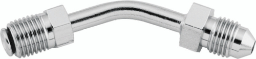 Twin Power - Twin Power Brake Fitting - 3 Male x 3/8in. 24 Male I.F. - 45deg. - 035965