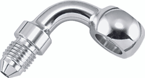 Twin Power - Twin Power Brake Fitting - 3/8in. Banjo Adaptor - 90deg. - 035959