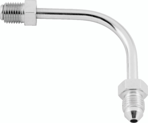 Twin Power - Twin Power Brake Fitting - 3 Male x 3/8in. 24 Male I.F. Tube Long - 45deg. - 035967
