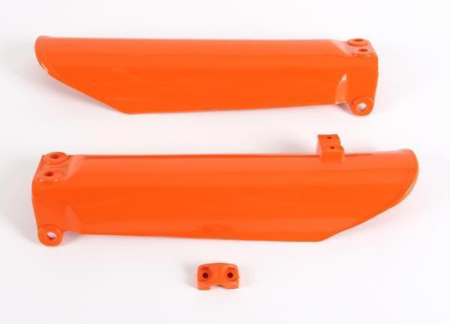 UFO Plastics - UFO Plastics Fork Slider Protectors - Orange - KT04011-127