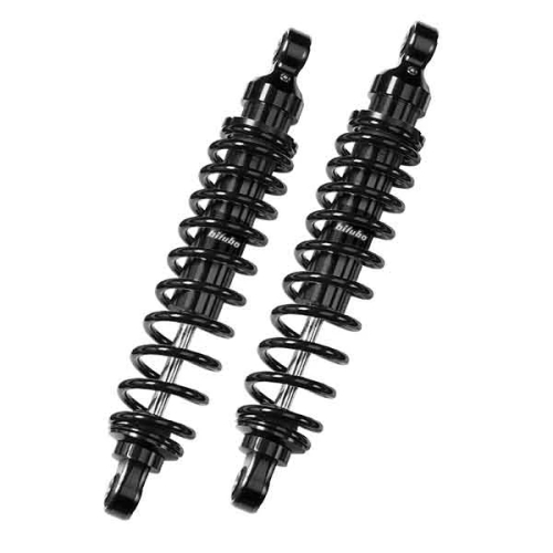 Bitubo - Bitubo WMB0 Adjustable Twinshocks with Spring Preload - Dark - S0045WMB02V2