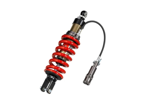 Bitubo - Bitubo XZE3 Adjustable Monoshock with Spring Preload - Red - D0044XZE31