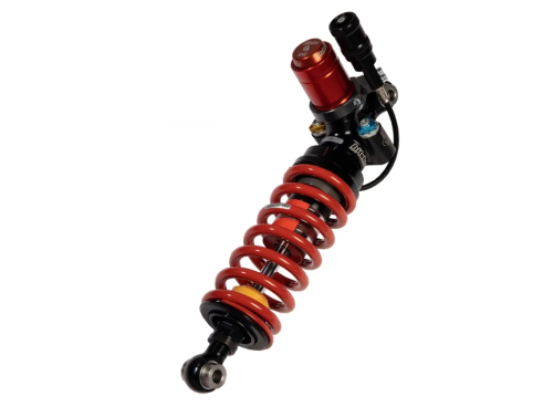 Bitubo - Bitubo XXZ3 Adjustable Monoshock with Hydraulic Spring Preload - Red - BW054XXZ31