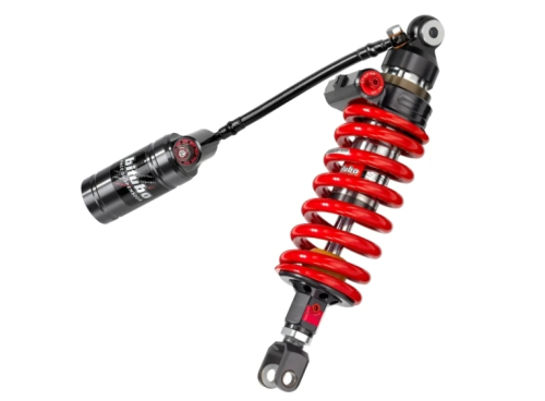 Bitubo - Bitubo CLU3 Adjustable Monoshock with Hydraulic Spring Preload - Red - A0054CLU31V2