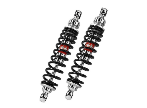 Bitubo - Bitubo WMB0 Adjustable Twinshocks with Spring Preload - Chrome - G0007WMB03
