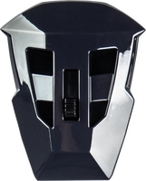 G-Max - G-Max Gmax Md-74 Mouth Vent W/Screws - Matte Gray/Neon Green - OSFM - G074113