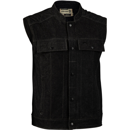 Highway 21 - Highway 21 Iron Sights Denim Vest - 489-10842X
