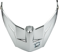 G-Max - G-Max Gmax Md-74 Visor W/Screws - Striker Silver/Blue Metallic - OSFM - G074153