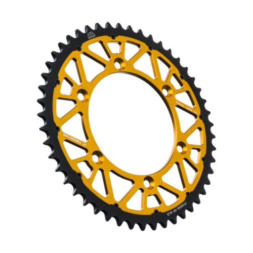 JT Sprockets - JT Sprockets Twinstar Rear Sprocket - 49 Tooth - JTX808.49GLD