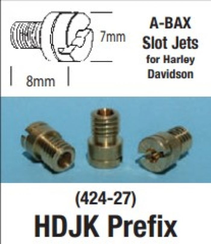 EBC - EBC Keihin Slot Head Style Main Jets - 2 Pack - 424-27-160