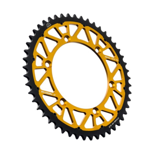 JT Sprockets - JT Sprockets Twinstar Rear Sprocket - 49 Tooth - JTX460.49GLD