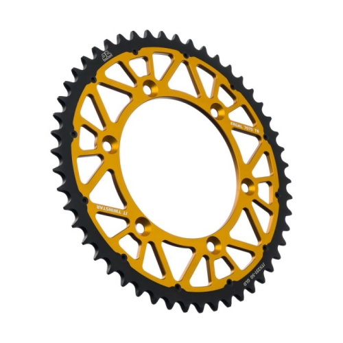 JT Sprockets - JT Sprockets Twinstar Rear Sprocket - 50 Tooth - JTX251.50GLD