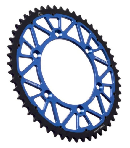 JT Sprockets - JT Sprockets Twinstar Rear Sprocket - 52 Tooth - JTX251.52BLU