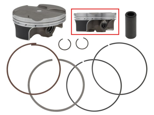 Namura Technologies - Namura Technologies Standard Piston Kit - 77.96mm Standard Bore - FX-20035