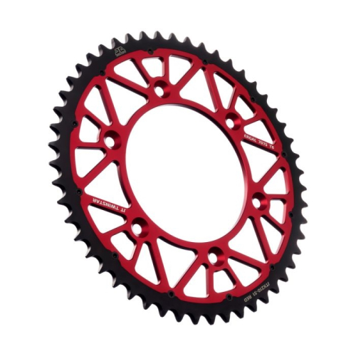 JT Sprockets - JT Sprockets Twinstar Rear Sprocket - 51 Tooth - JTX210.51RED
