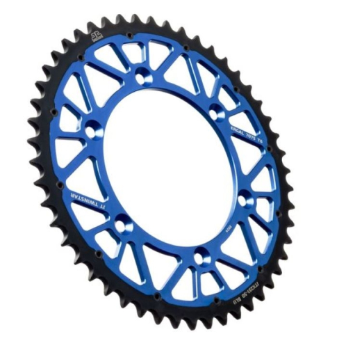 JT Sprockets - JT Sprockets Twinstar Rear Sprocket - 50 Tooth - JTX251.50BLU