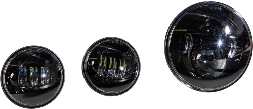 HardDrive - HardDrive 7in. LED Headlight - Black - 820-0366