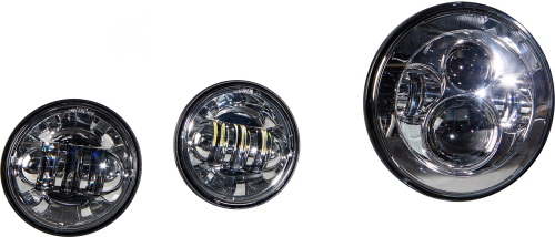 HardDrive - HardDrive 7in. LED Headlight - Chrome - 820-0367