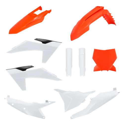 Polisport - Polisport Full Body Kit - White/Orange - 91286