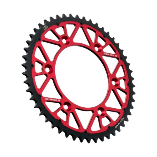 JT Sprockets - JT Sprockets Twinstar Rear Sprocket - 50 Tooth - JTX210.50RED