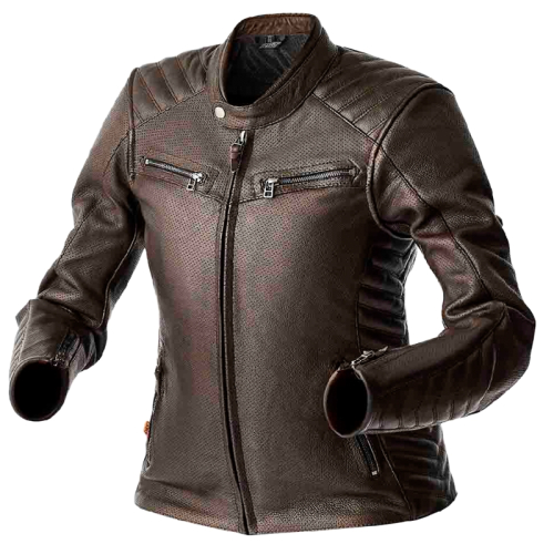 RST - RST Roadster Air D30 Womens Leather Jacket - 103644BRN-14