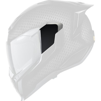 Icon - Icon Ultraflite Helmet Side Plates - Black - 0133-1732