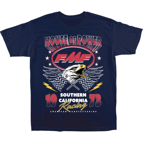 FMF Racing - FMF Racing Overdrive T-Shirt - SU25118905NVYMD