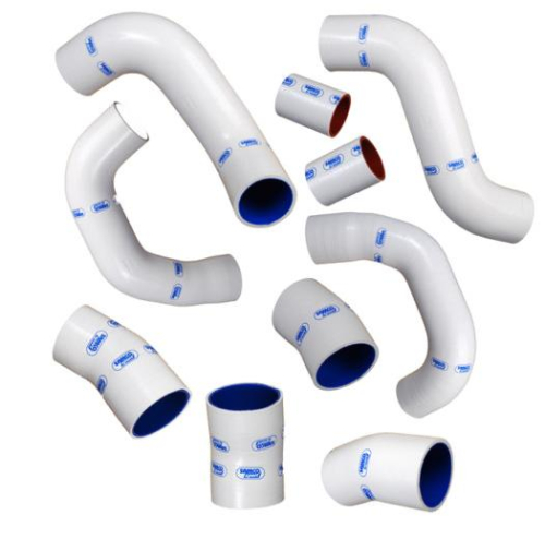SAMCO Sport - SAMCO Sport Radiator Hose Kit - White - BMW-2-WT