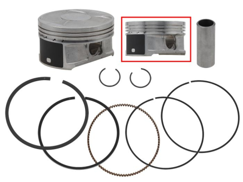 Namura Technologies - Namura Technologies Piston Kit - +0.01mm Oversized to 90.97 - NA-15000-B
