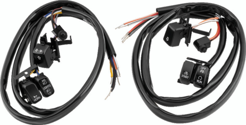 Twin Power - Twin Power Handlebar Switch Kit - Black - 482690