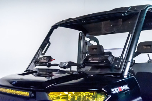 Seizmik - Seizmik Full UV-Resistant Windshield - 50-23018KIT