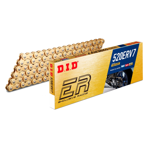 D.I.D - D.I.D 520ERV7 Racing Enduro Chain - 120 Links - M520ERV7120ZB