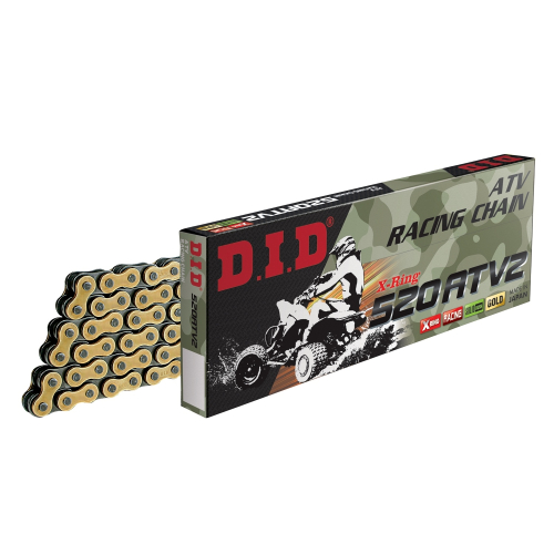 D.I.D - D.I.D 520 ATV Racing Chain - 110 Links - M520ATV2100FB