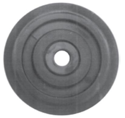 PPD Group - PPD Group Idler Wheel - 5.350in. x .750in. - Black - R5350A-2 001C